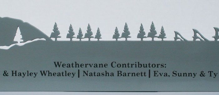 Matching custom plaque