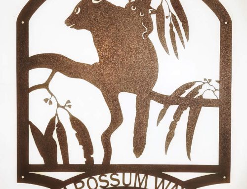 Personalised Metal Art Name Plates