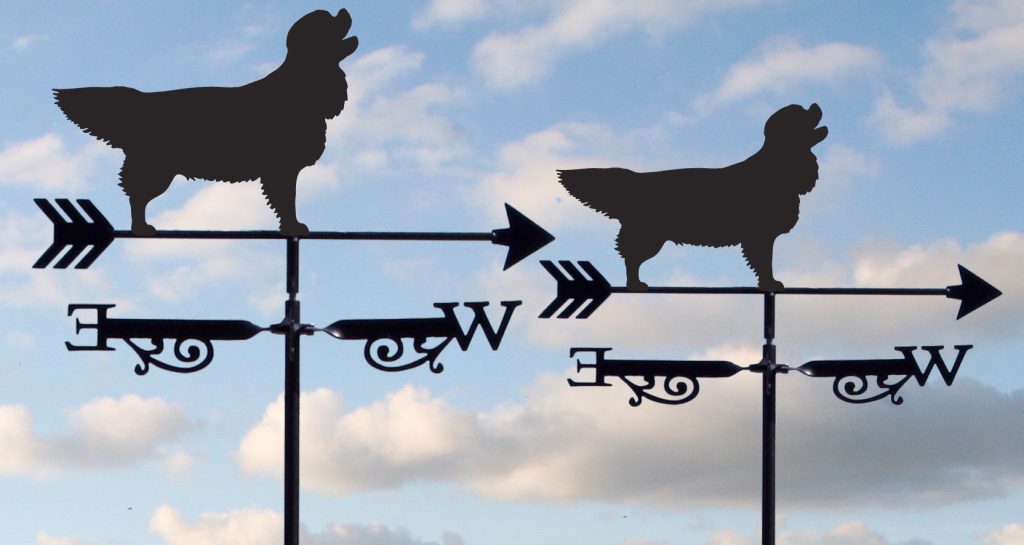 You will need our standard fitting if you want to mount your new weathervane on the ridge of an Australian Colourbond steel roof be it your home, shed or stable. The foldable bracket can easily be adapted and shaped to fit the top of a large post if you would like to mount the weathervane on a free-standing column in your garden. If you would prefer to attach your weathervane to the gable end of a building then you will need to choose that option. The gable fitting is also ideally suited to attach your weathervane to any flat vertical surface needing only 75mm of surface width. Our eaves fitting bracket is designed to attach to the fascia board and clear all standard gutters. It is by necessity, deeper than the other fitting and allows for adjustment vertically and horizontally before tightening. Both the gable and eaves fitting systems incorporate 500mm stems. The ridge fitting bracket utilises a 300mm stem.