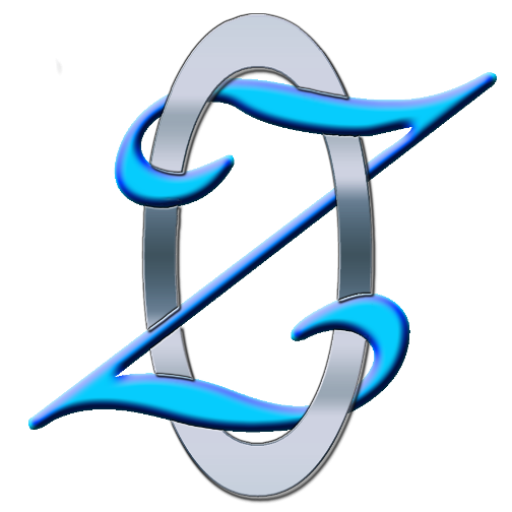 Sky Blue Oz Logo Oz Metal Art's logo